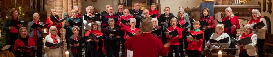 Canzonetta under julkonsert i Helga Trefaldighets kyrka.